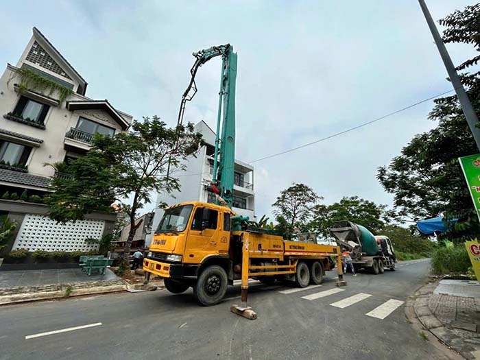 Thi công đổ bê tông